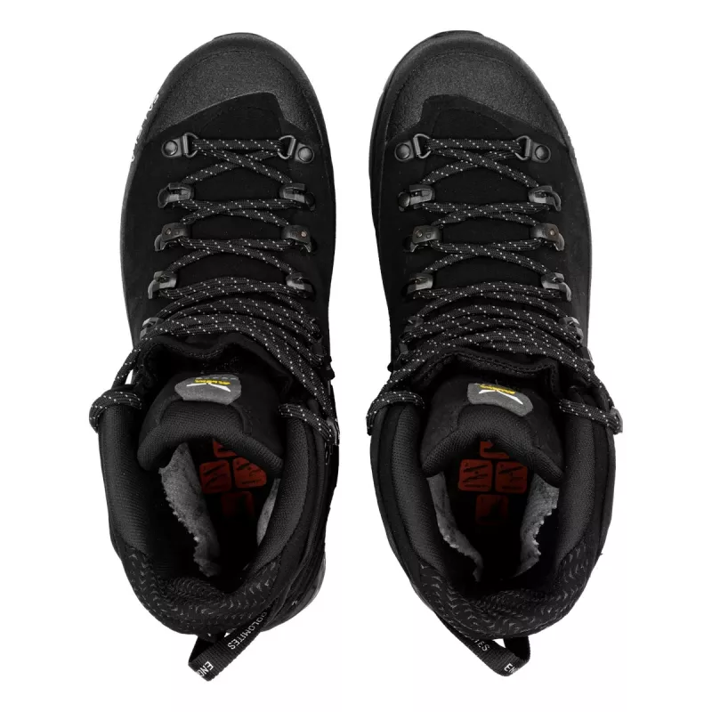 SALEWA Ortles Ascent Mid GTX kengät musta-musta UK 5 (EU 38)