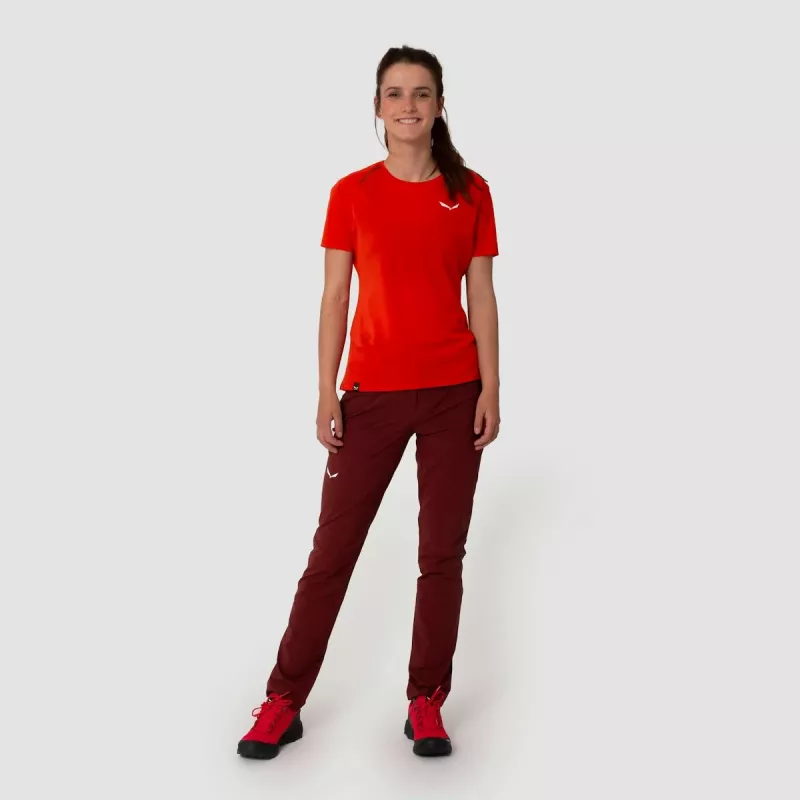 SALEWA naisten Pedroc Flame -t-paita (koko S)