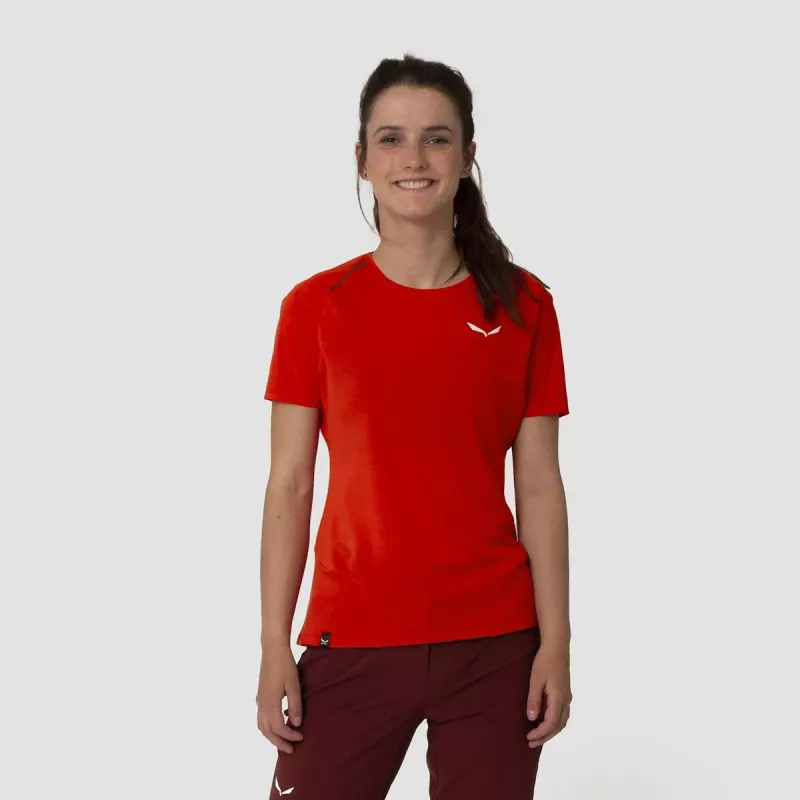 SALEWA naisten Pedroc Flame -t-paita (koko S)