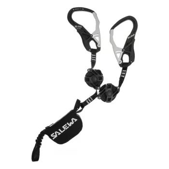 SALEWA Ergo kaulanyöri zip-black vetäytyvä kaulanyöri