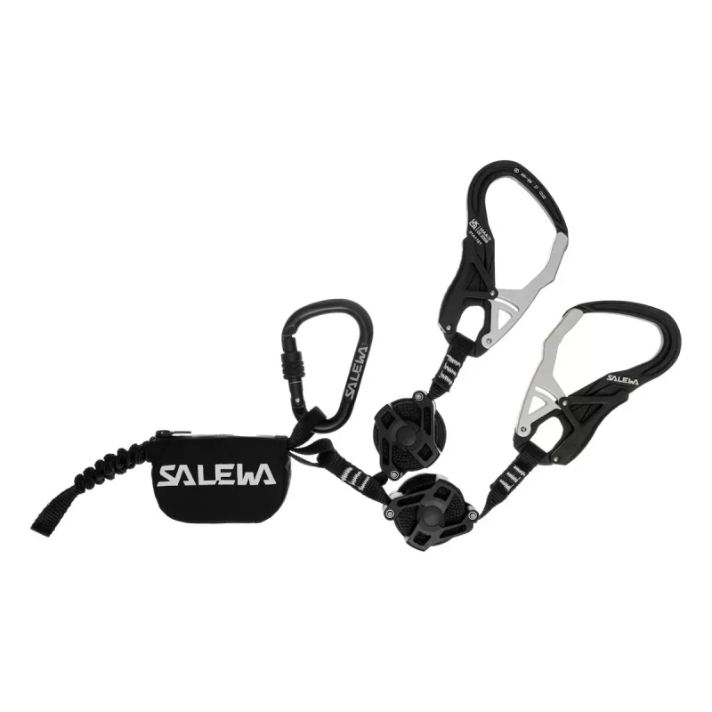SALEWA Ergo kaulanyöri zip-black vetäytyvä kaulanyöri