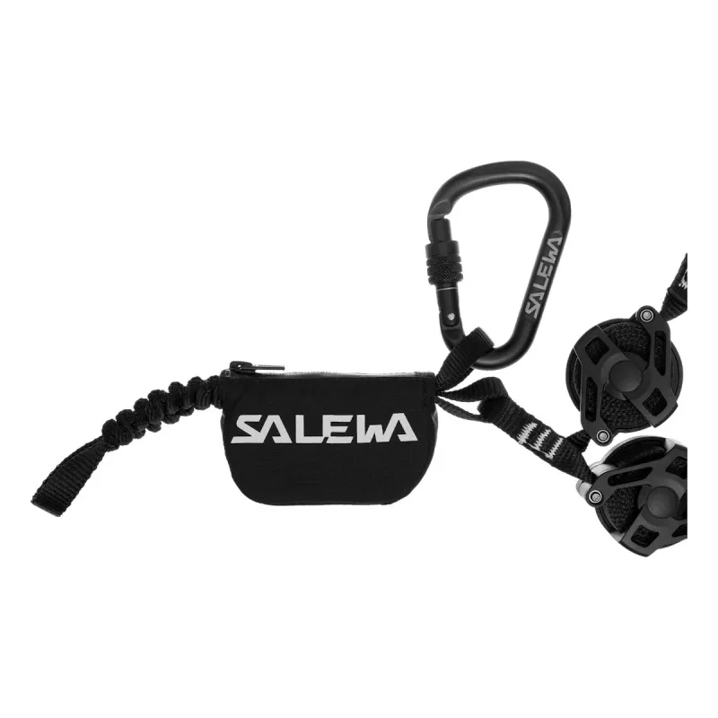SALEWA Ergo kaulanyöri zip-black vetäytyvä kaulanyöri