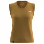 Salewa Eagle Minilogo Am tank top - Golden Brown - koko M