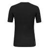Salewa Cristallo Warm merinovillainen T-paita - Black Out, koko S