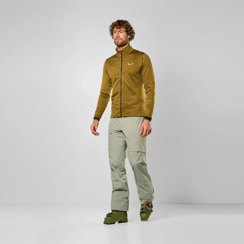 Salewa Sella Crevasse fleecepusero - Golden Brown, koko M