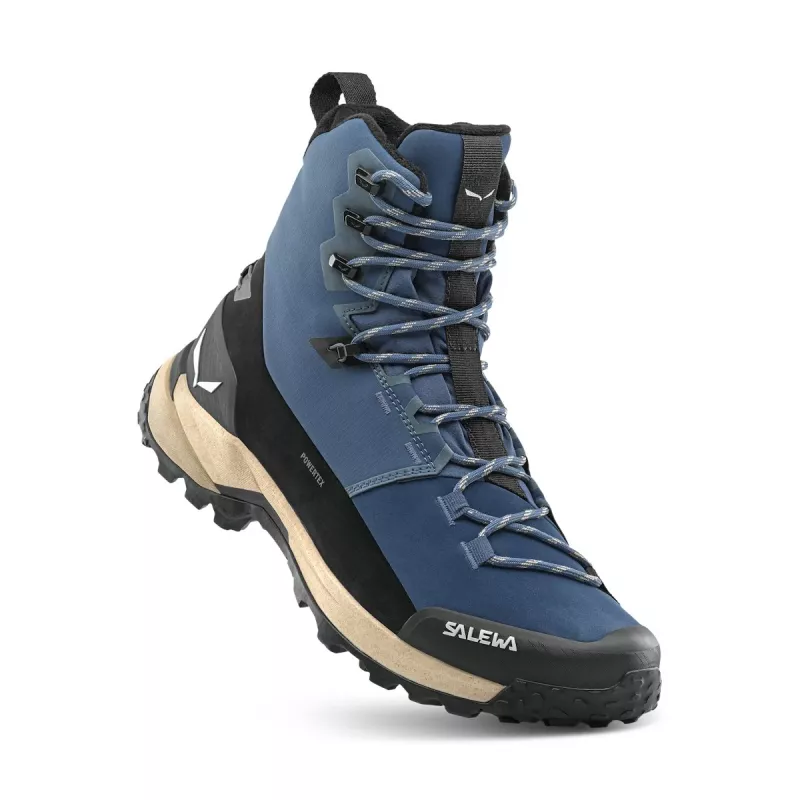 Salewa Puez Winter Mid PTX vaelluskengät - Dark Denim/Black - UK 10.5 (EU 45)