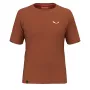 Salewa Pedroc Dry Hybrid t-paita S - Bombay Brown