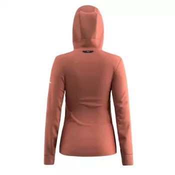 Salewa Agner Polarlite Hooded -takki - Etruscan Red - XS