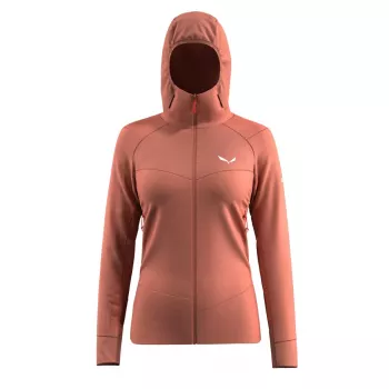 Salewa Agner Polarlite Hooded -takki - Etruscan Red, koko M