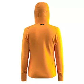 SALEWA Hooded Fleece Jacket Turmeric L