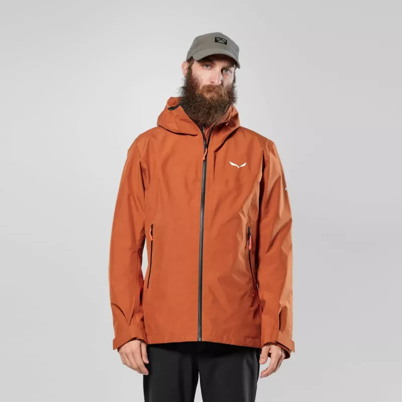 Salewa Puez GTX 3L EPE takki - Bombay Brown