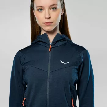 SALEWA Puez Altavia Fleece Hoody Navy Blazer naisten 36