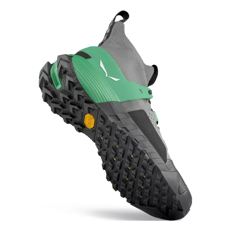 SALEWA kengät Wildfire NXT Knit naisten Alloy/Green UK5