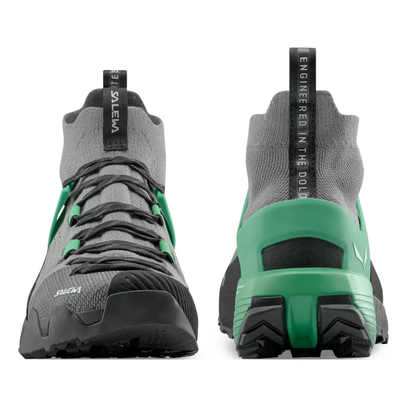 SALEWA kengät Wildfire NXT Knit naisten Alloy/Green UK5