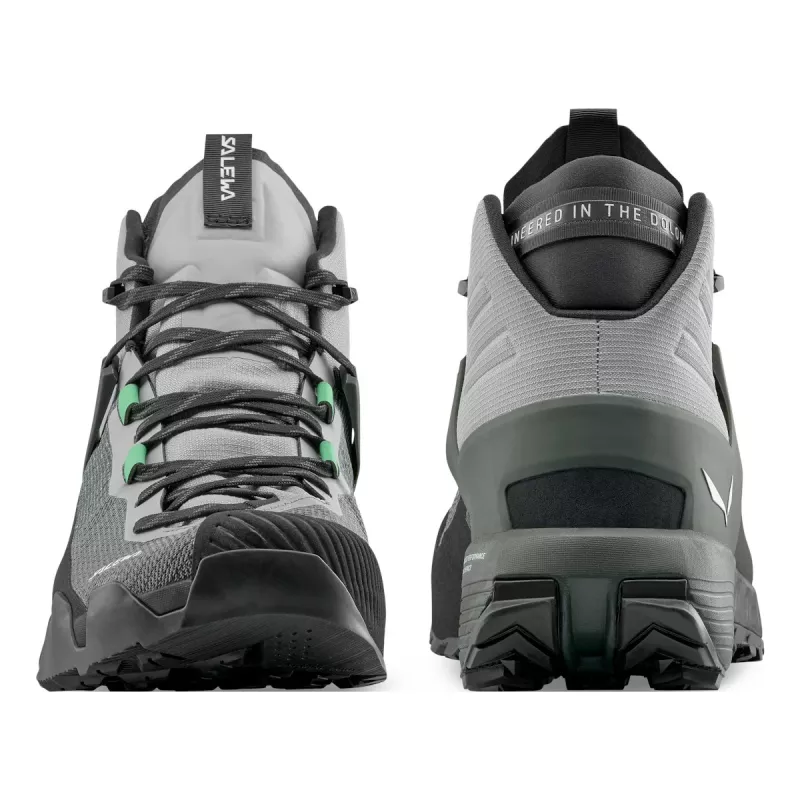 Salewa Wildfire NXT Mid GTX vaelluskengät - Alloy/Dark Olive - UK 11.5 (EU 46.5)