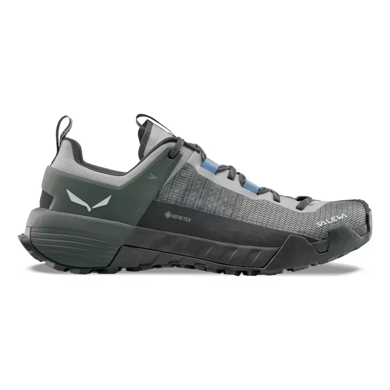 SALEWA naisten lähestymiskenkä UK 5 Alloy/Dark Olive GORE-TEX