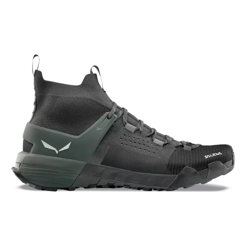 SALEWA Wildfire NXT Knit kengät Onyx Dark Olive
