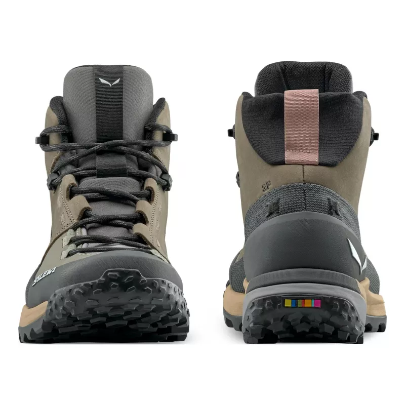 SALEWA kengät Puez Leather Mid PTX Bungee Cord-Onyx UK 5.5