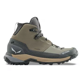 SALEWA Puez Leather Mid PTX naisten vaelluskengät - Bungee Cord / Onyx