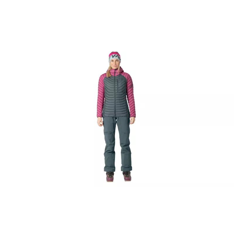 SALEWA Radical Down Hood -takki naisten Magenta 36