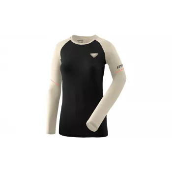 Salewa Women's Dynafit Alpine Pro L/S Tee - Overcast - Koko L