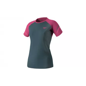 SALEWA naisten Dynafit Alpine Pro S/S -paita juoksupaita - Magenta, koko XS