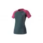 SALEWA naisten Dynafit Alpine Pro S/S -paita juoksupaita - Magenta, koko XS