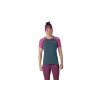 SALEWA naisten Dynafit Alpine Pro S/S -paita juoksupaita - Magenta, koko XS