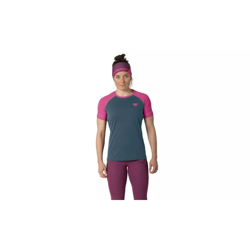 SALEWA Women's Dynafit Alpine Pro S/S Tee - Magenta, Koko L