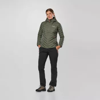 SALEWA Brenta untuvatakki naisten Faded Green 36 (S)