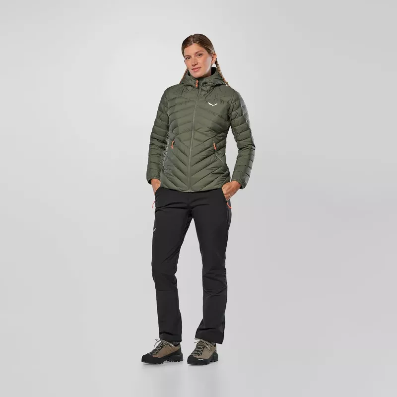 SALEWA Brenta untuvatakki naisten Faded Green 36 (S)