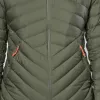 SALEWA Brenta untuvatakki naisten Faded Green 36 (S)