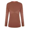 Salewa Zebru Medium Warm AMR L/S Tee naisten - Etruscan Red, koko M