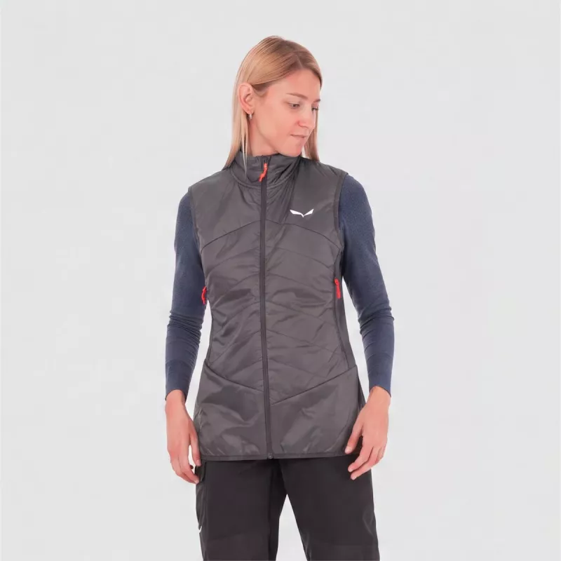 SALEWA Ortles Hybrid TirolWool Responsive naisten lämpöliivi Quiet Shade EU 36 (S)