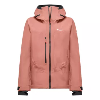 Salewa Sella 3L PTX takki naisten - Desert Pink - koko S
