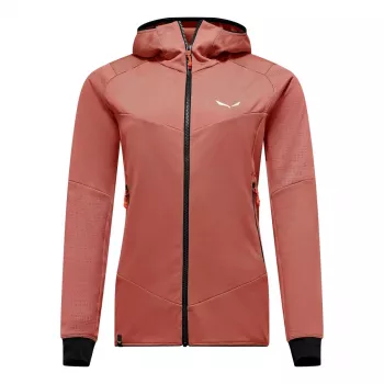 Salewa Sella Crevasse HD takki naisten - Desert Pink - L