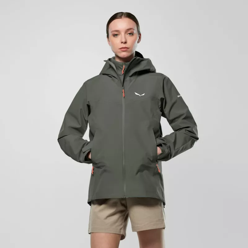 Salewa Puez GTX 3L EPE takki - Faded Green (naisten, XS)
