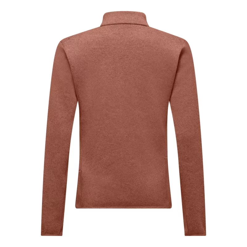 SALEWA Puez Rocca PL naisten fleece-takki Etruskischrot