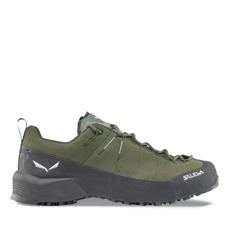 Salewa Wildfire Leather 2 GTX lähestymiskengät - Faded Green/Black - EU 43