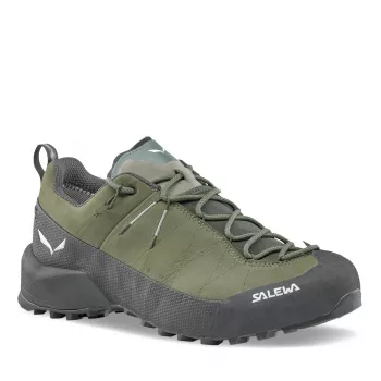Salewa Wildfire Leather 2 GTX vaelluskengät - Faded Green/Black, EU 44
