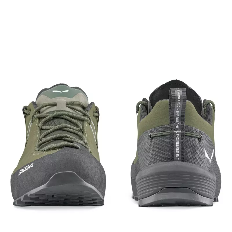Salewa Wildfire Leather 2 GTX lähestymiskengät - Faded Green/Black, EU 44.5