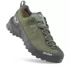 Salewa Wildfire Leather 2 GTX lähestymiskenkä - Faded Green/Black, EU 45