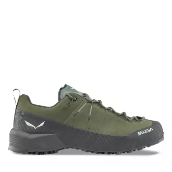 Salewa Wildfire Leather 2 GTX lähestymis- ja vaelluskengät - Faded Green/Black, EU 46