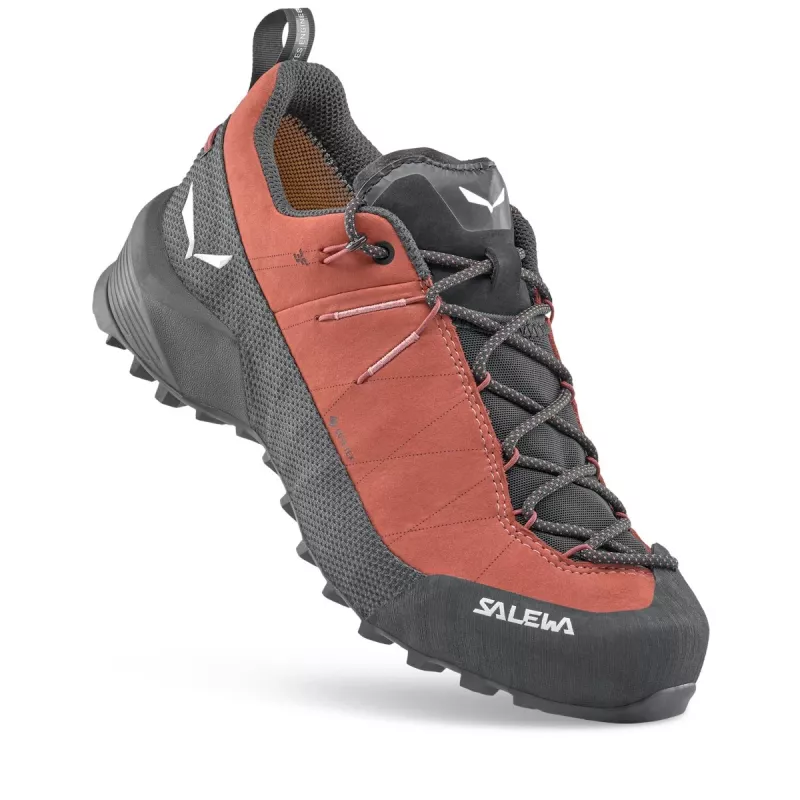 Salewa Wildfire Leather 2 GTX naisten lähestymiskengät - Etruscan Red/Black, EU 38.5