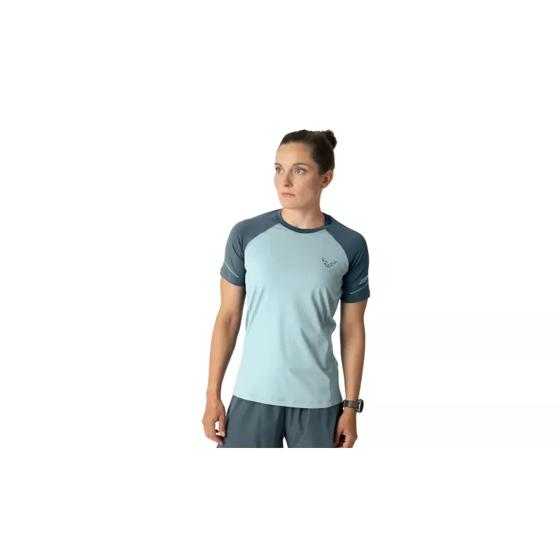 SALEWA naisten Dynafit Alpine Pro S/S t-paita - Cloud Blue, koko XS