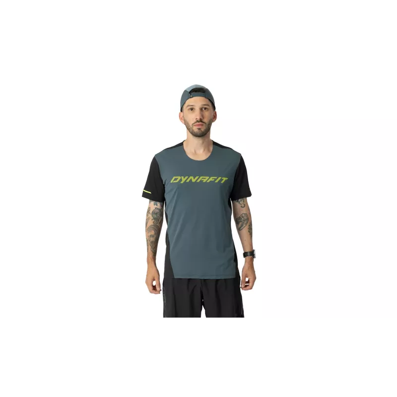 SALEWA Dynafit Alpine 2 S/S Tee juoksu-T-paita - Cinder (koko S)