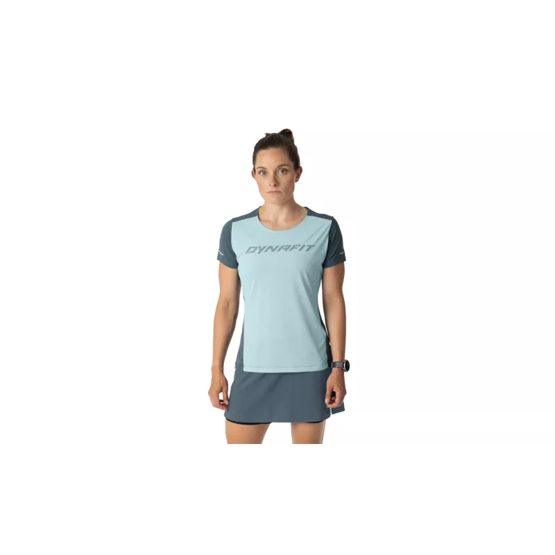 SALEWA naisten Quick-Dry Dynafit Alpine 2 S/S Tee - Cloud Blue, koko M