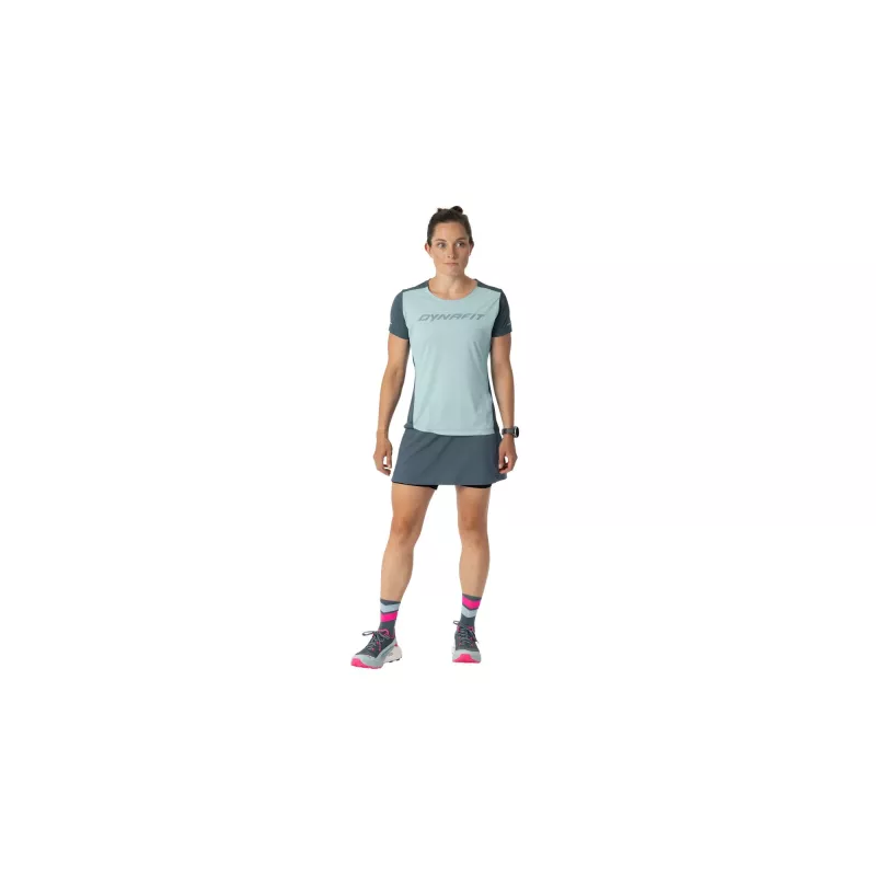 SALEWA naisten Quick-Dry Dynafit Alpine 2 S/S Tee - Cloud Blue, koko M