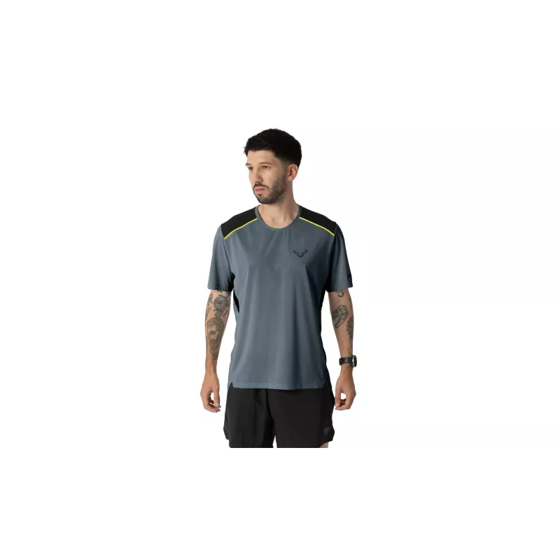 SALEWA Dynafit Sky Shirt juoksu-T-paita - Cinder - koko L