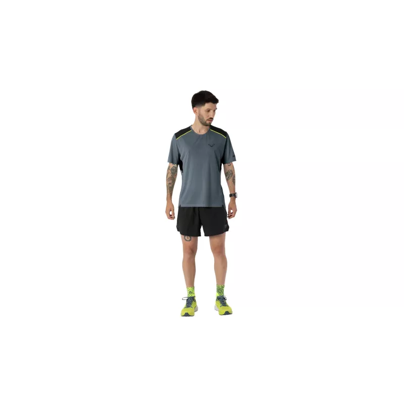 SALEWA Dynafit Sky Shirt juoksu-T-paita - Cinder - koko L